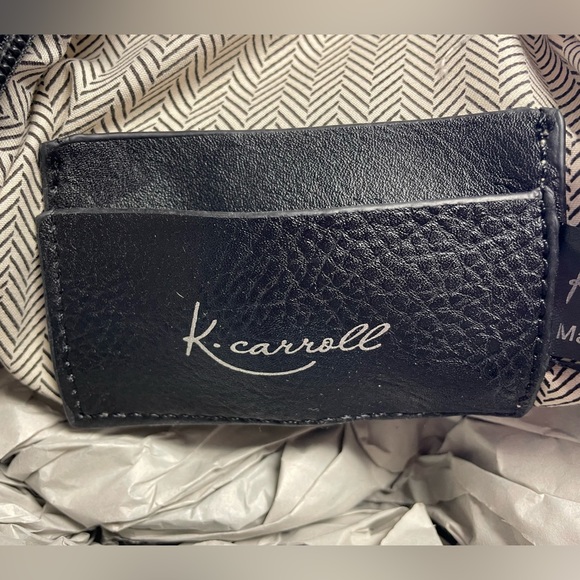 K. Carroll Willow Mini Backpack Crossbody Black - Picture 2 of 8